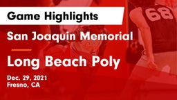 San Joaquin Memorial  vs Long Beach Poly  Game Highlights - Dec. 29, 2021