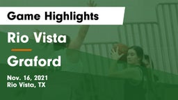 Rio Vista  vs Graford  Game Highlights - Nov. 16, 2021