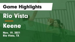 Rio Vista  vs Keene  Game Highlights - Nov. 19, 2021