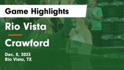 Rio Vista  vs Crawford  Game Highlights - Dec. 8, 2023