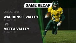 Recap: Waubonsie Valley  vs. Metea Valley  2016