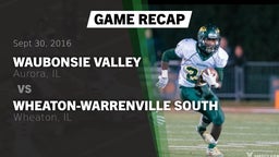 Recap: Waubonsie Valley  vs. Wheaton-Warrenville South  2016