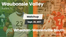 Matchup: Waubonsie Valley vs. Wheaton-Warrenville South  2017