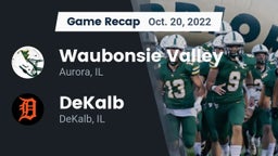 Recap: Waubonsie Valley  vs. DeKalb  2022
