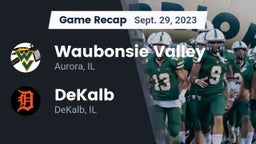 Recap: Waubonsie Valley  vs. DeKalb  2023