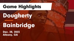 Dougherty  vs Bainbridge  Game Highlights - Dec. 28, 2023