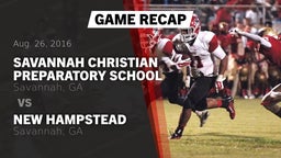 Recap: Savannah Christian Preparatory School vs. New Hampstead  2016