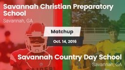 Matchup: Savannah Christian vs. Savannah Country Day School 2016