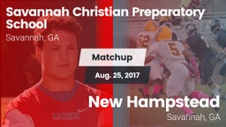 Matchup: Savannah Christian vs. New Hampstead  2017