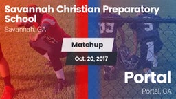 Matchup: Savannah Christian vs. Portal  2017
