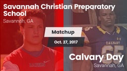 Matchup: Savannah Christian vs. Calvary Day  2017