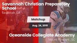 Matchup: Savannah Christian vs. Oceanside Collegiate Academy 2018