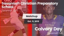 Matchup: Savannah Christian vs. Calvary Day  2019