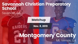 Matchup: Savannah Christian vs. Montgomery County  2019