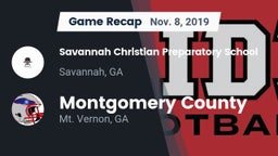 Recap: Savannah Christian Preparatory School vs. Montgomery County  2019