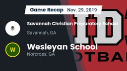Recap: Savannah Christian Preparatory School vs. Wesleyan School 2019