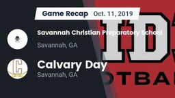 Recap: Savannah Christian Preparatory School vs. Calvary Day  2019