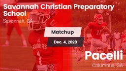 Matchup: Savannah Christian vs. Pacelli  2020