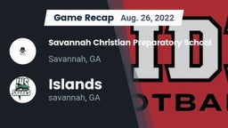 Recap: Savannah Christian Preparatory School vs. Islands  2022
