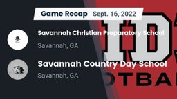 Recap: Savannah Christian Preparatory School vs. Savannah Country Day School 2022