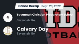 Recap: Savannah Christian Preparatory School vs. Calvary Day  2022
