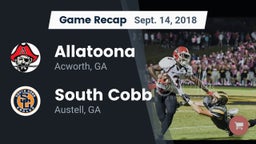 Recap: Allatoona  vs. South Cobb  2018