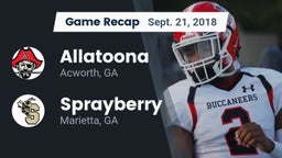Recap: Allatoona  vs. Sprayberry  2018