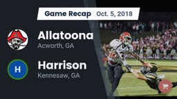 Recap: Allatoona  vs. Harrison  2018