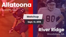Matchup: Allatoona High vs. River Ridge  2019