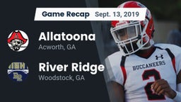 Recap: Allatoona  vs. River Ridge  2019