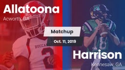 Matchup: Allatoona High vs. Harrison  2019