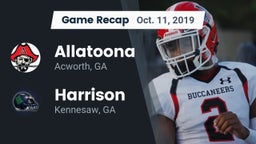 Recap: Allatoona  vs. Harrison  2019