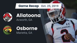 Recap: Allatoona  vs. Osborne  2019