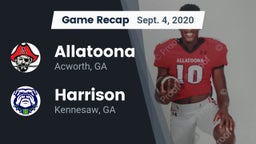 Recap: Allatoona  vs. Harrison  2020