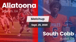 Matchup: Allatoona High vs. South Cobb  2020