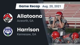 Recap: Allatoona  vs. Harrison  2021