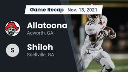 Recap: Allatoona  vs. Shiloh  2021