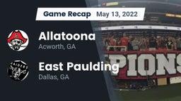 Recap: Allatoona  vs. East Paulding  2022