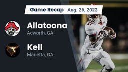 Recap: Allatoona  vs. Kell  2022