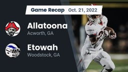 Recap: Allatoona  vs. Etowah  2022