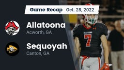 Recap: Allatoona  vs. Sequoyah  2022