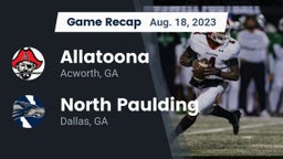 Recap: Allatoona  vs. North Paulding  2023