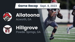 Recap: Allatoona  vs. Hillgrove  2023