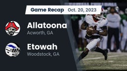 Recap: Allatoona  vs. Etowah  2023