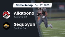 Recap: Allatoona  vs. Sequoyah  2023