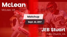 Matchup: McLean  vs. JEB Stuart  2017