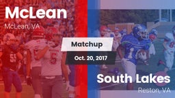 Matchup: McLean  vs. South Lakes  2017