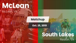 Matchup: McLean  vs. South Lakes  2019