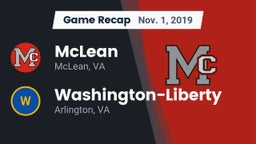 Recap: McLean  vs. Washington-Liberty  2019