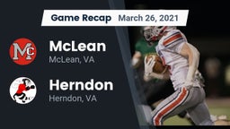 Recap: McLean  vs. Herndon  2021